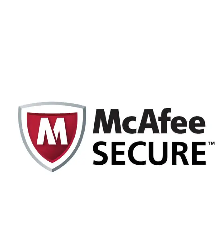 Secured With McAfee